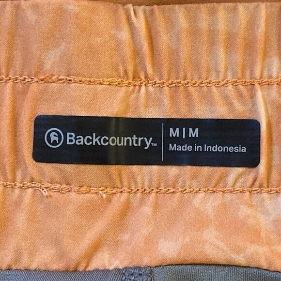 Backcountry Olympus Active Running Skort Med Melon Orange - Picture 10 of 10